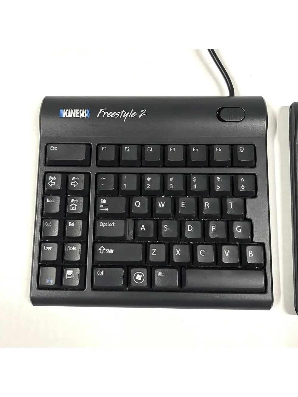 Kinesis Freestyle 2 KB800 Wired Keyboard & Low-force USB Number Pad AC210USB-BLK